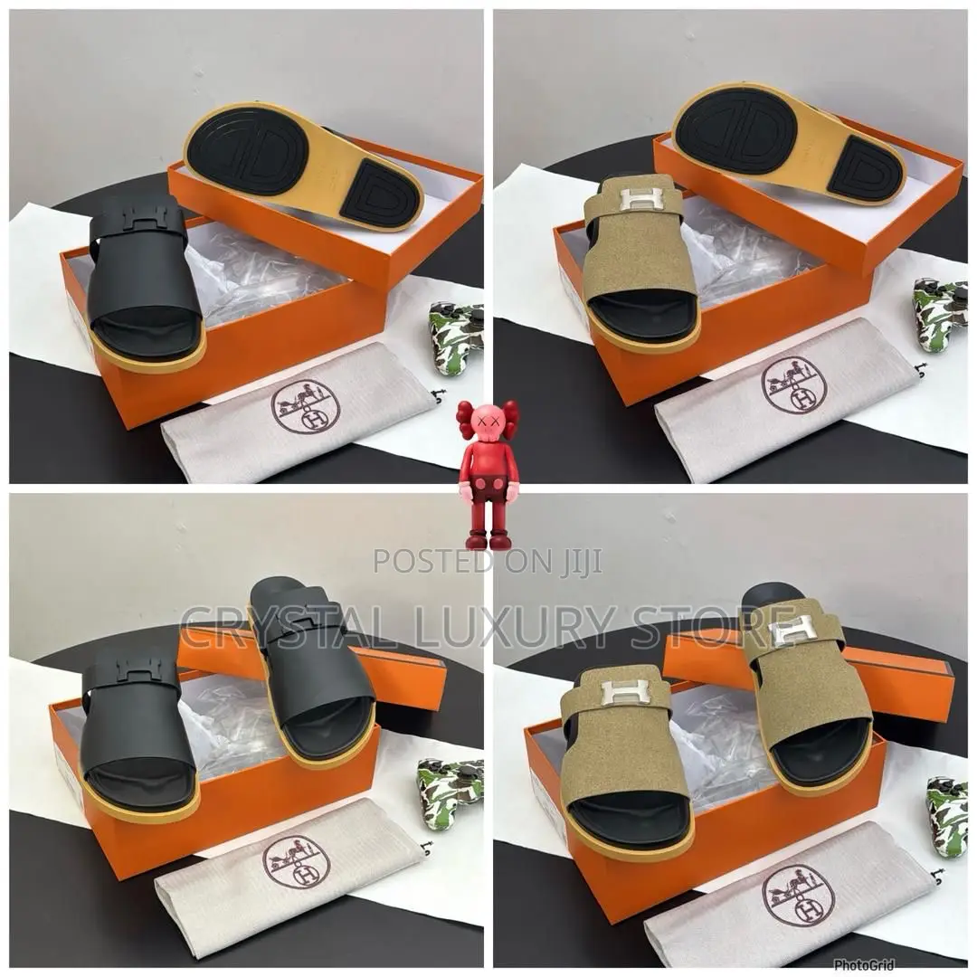 Hermes Quality Luxury Men Slippers