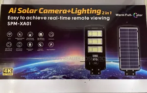 Solar Street Light With Single Lens 4g Solar Camera(V380app)