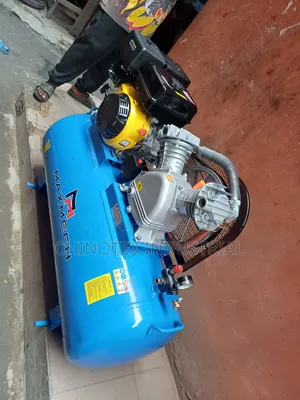 Maxmech Air Compressor 200l Petrol Engine