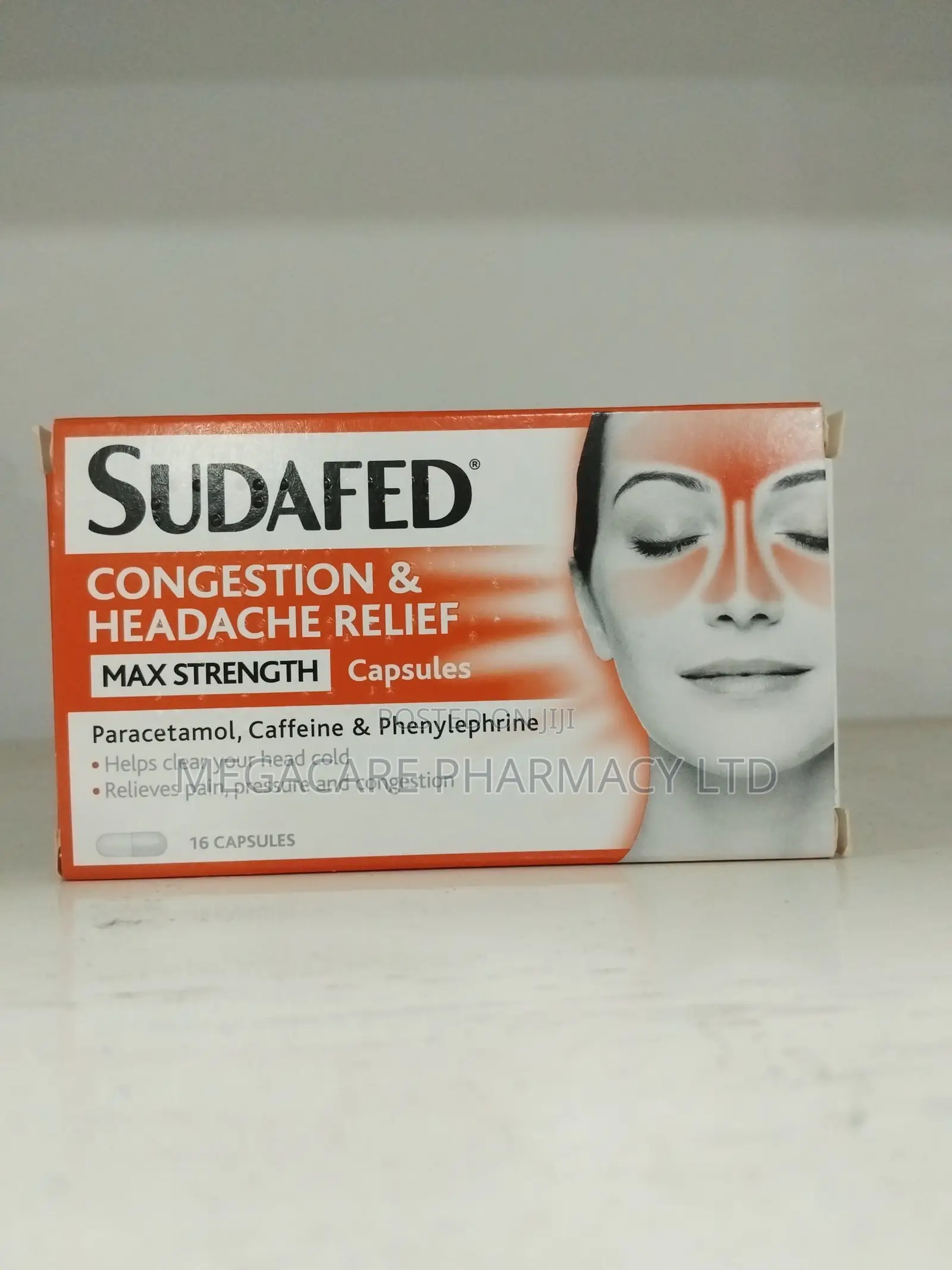 Sudafed Congestion Headache Relief