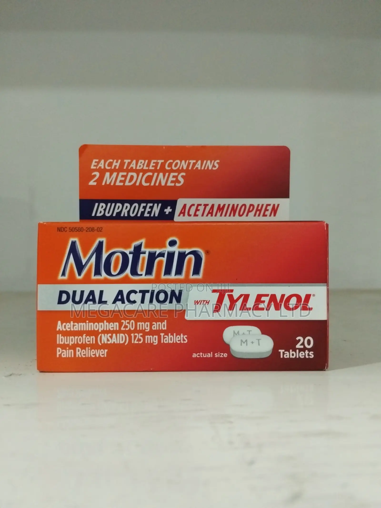 Motrin Dual Action Tylenol