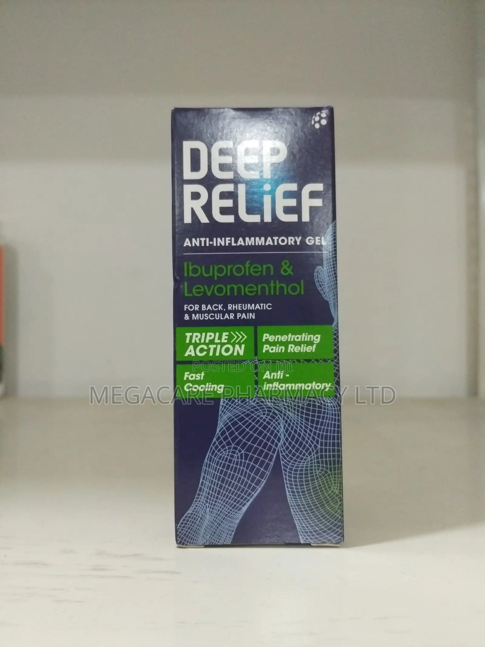 Deep Relief Anti-Inflammatory Gels