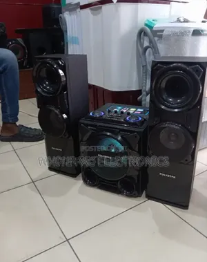 New Polystar Set Wireless ( 2500watts )Bluetooth Super Bass