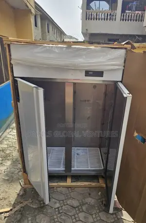 2 Door Stainless Steel Freezer