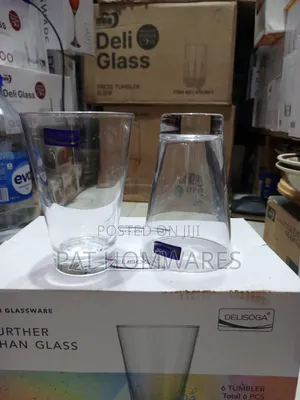 Water Glass by 6pcs