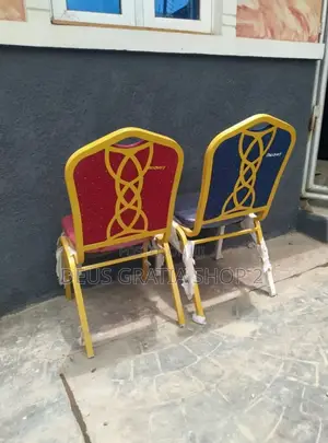Banquet Chair With Iron Back