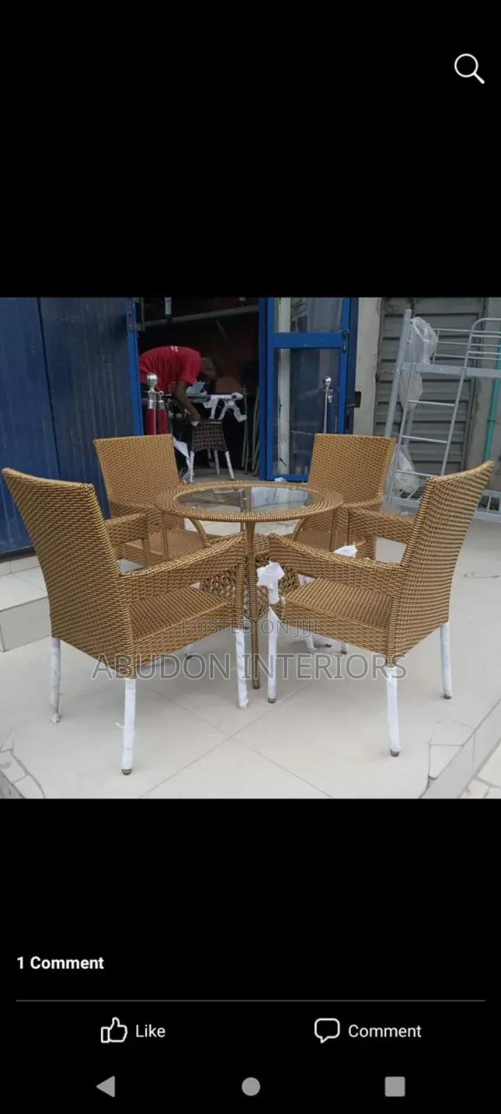 Outdoor Table And Chairs