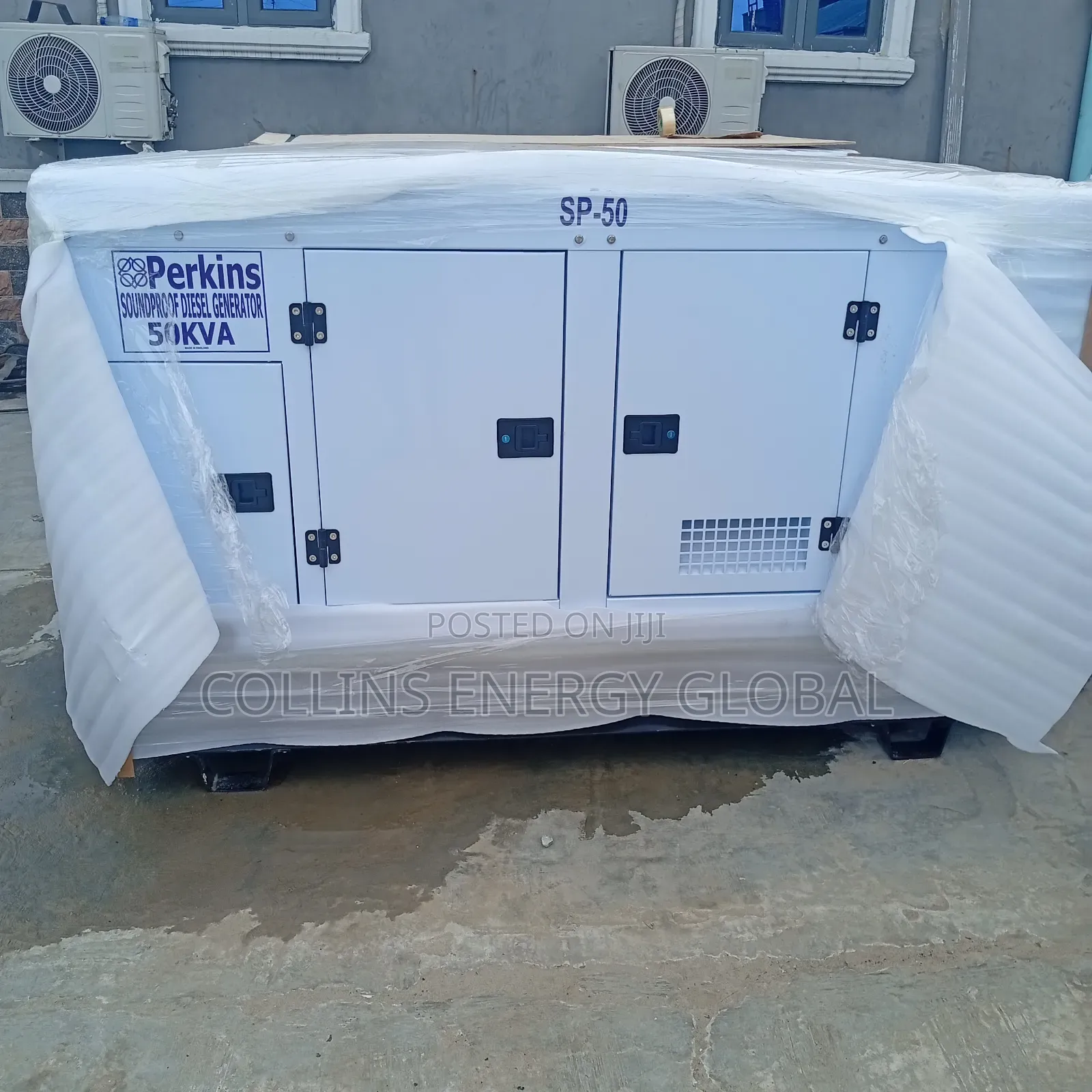 50kva Uk Perkins Soundproof Copper Coil Generator