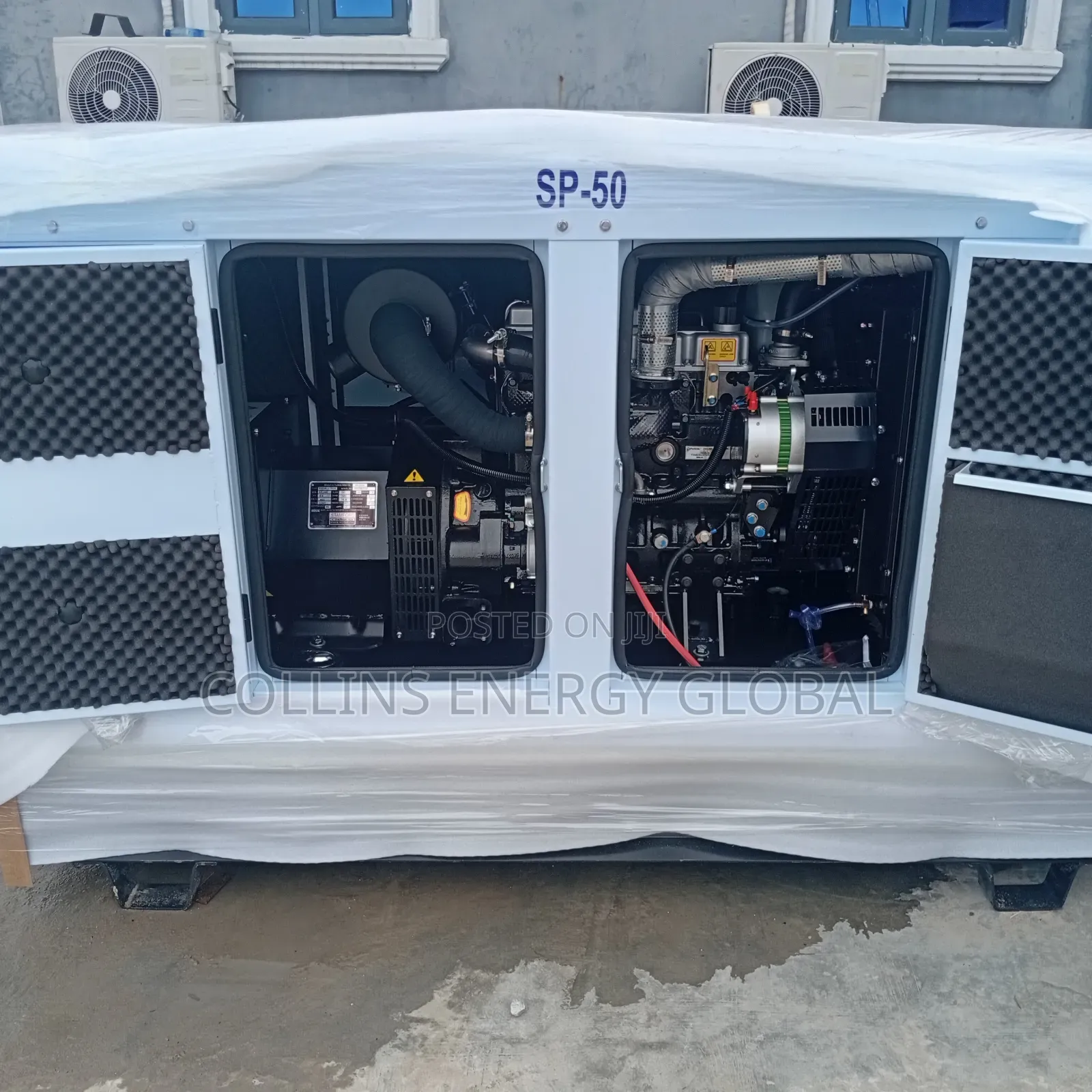 50kva Uk Perkins Soundproof Copper Coil Generator