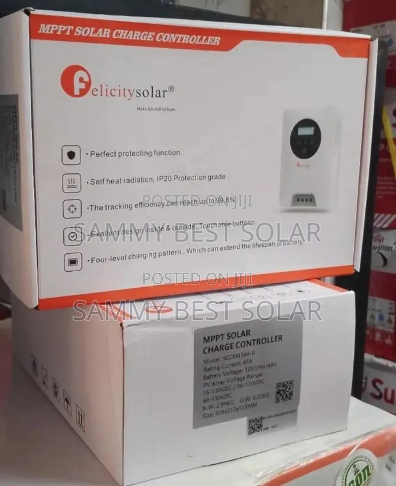 45ah-48v Felicity Solar Charge Controller Available Now