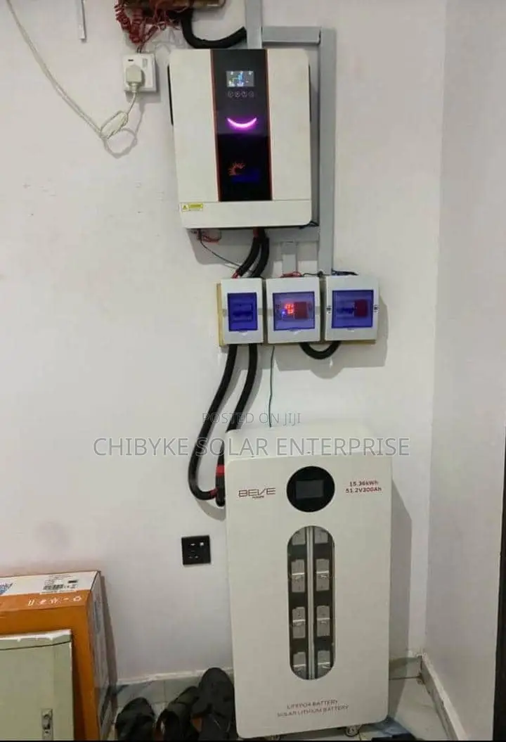 15kwh Lithium Ion Battery Installation Set