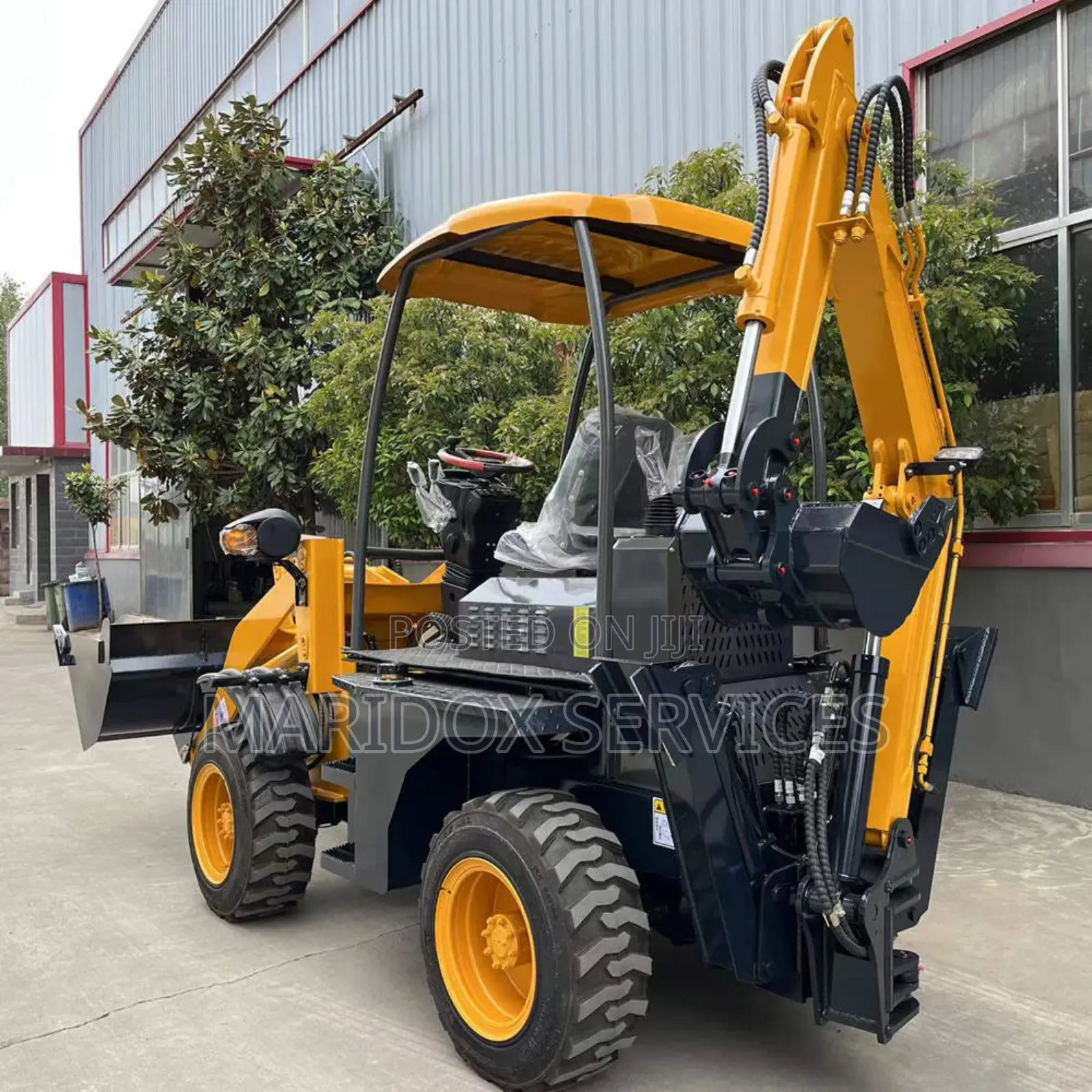 Paye Loader Th10-50 4x4 With Backhoe