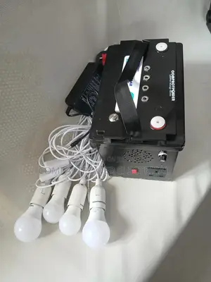 300watts Solar Power Station, 4x12v Dc Bulb - Pure Sine Wave