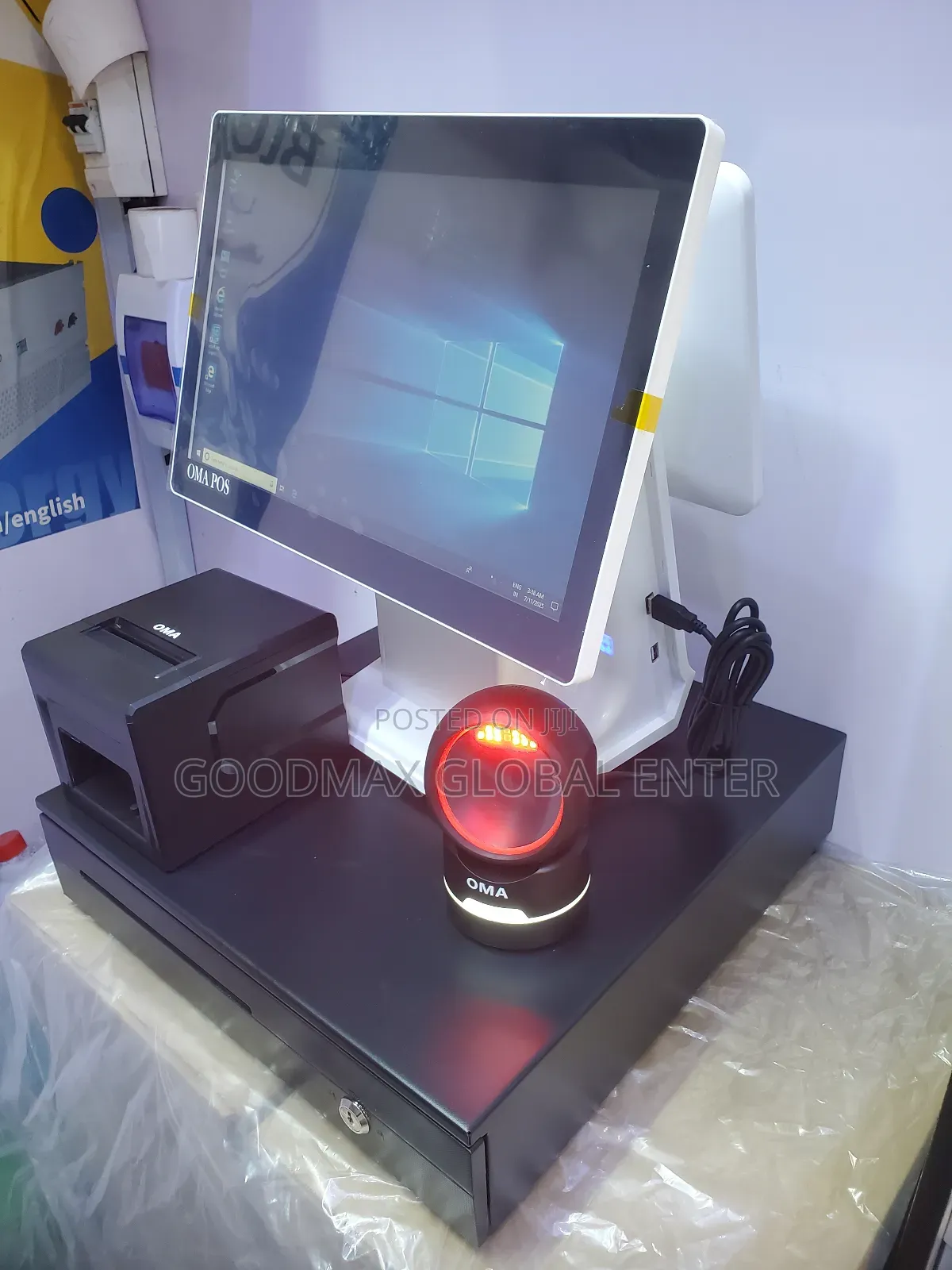 Oma Pos System Core I3 Complete Set