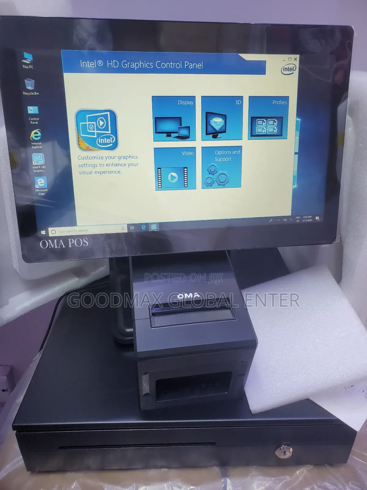 Oma Pos Double Screen