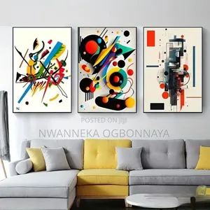 Photo - Famous Art Vintage Wassily Kandinsky Canvas Printing