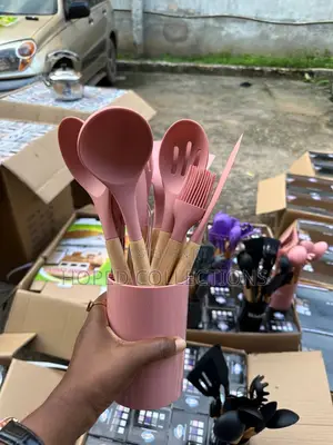 10pcs Silicone Spoon