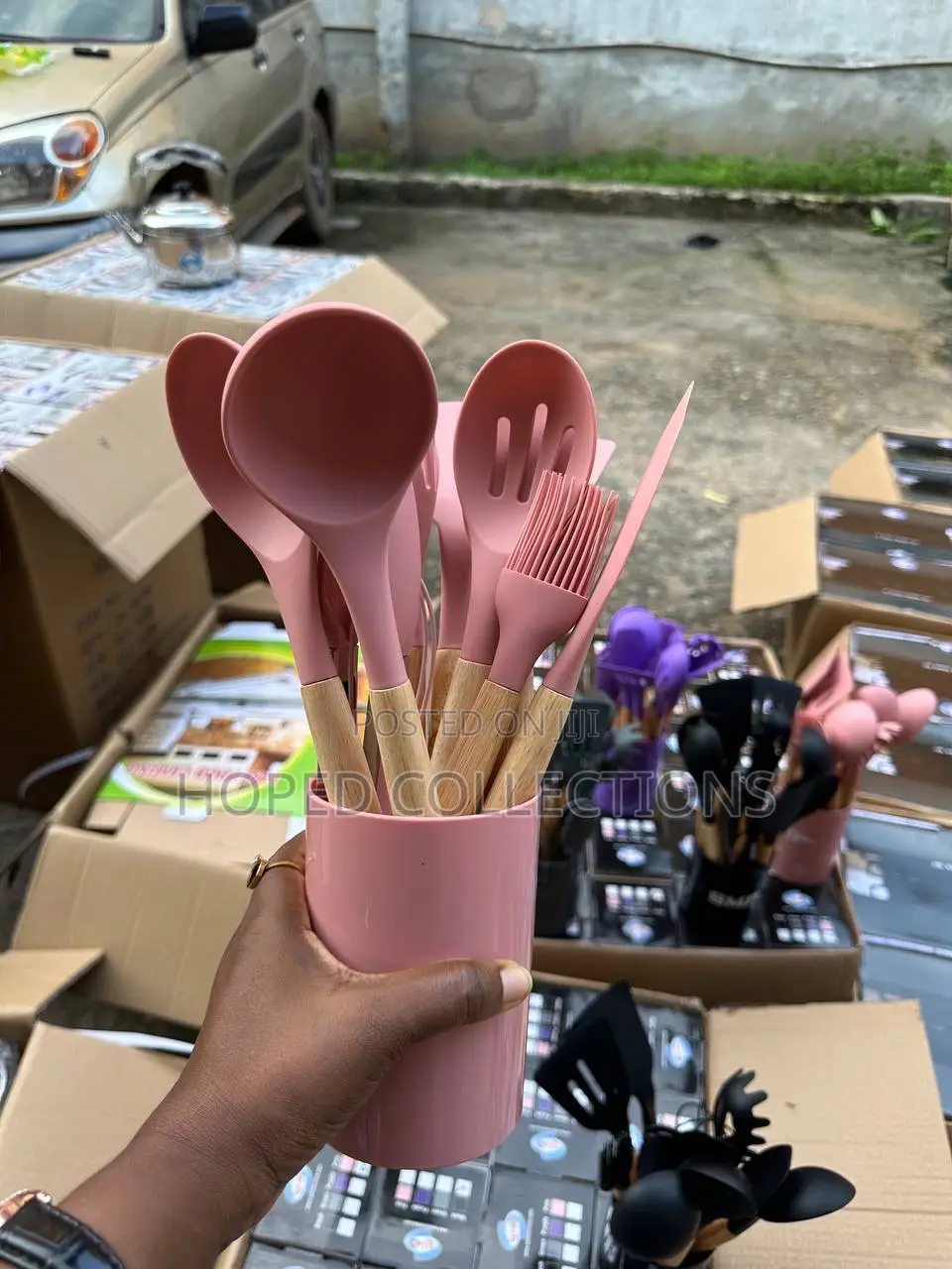 10pcs Silicone Spoon