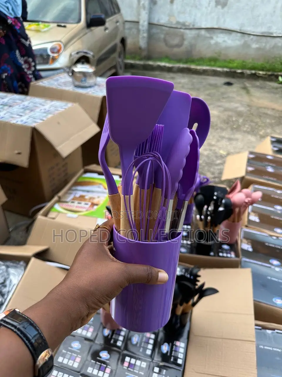 10pcs Silicone Spoon