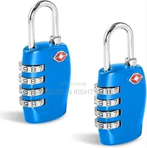 1×Usa Cfmour Tsa Suitcase Locks - 1, 2, 3, 4, 5, 6 Pack 4
