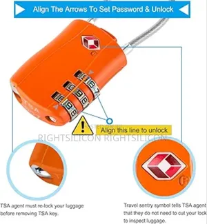 1×Usa Diyife Tsa Luggage Locks, [Newest Version