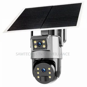 6mp 4g Solar Camera Dual Lens
