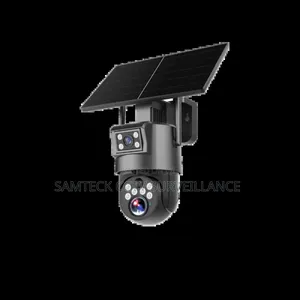 6mp 4g Solar Camera Dual Lens