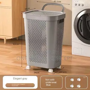 Laundry Basket With Wheels