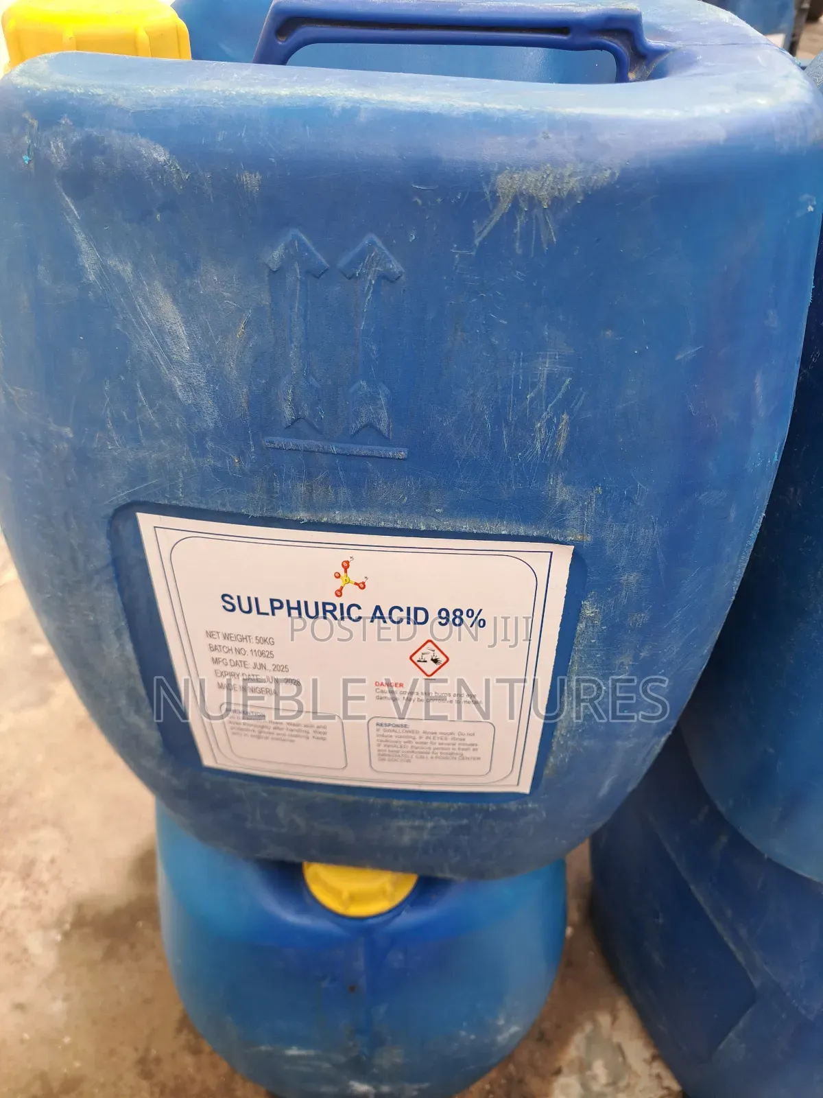 Sulphuric Acid Liquid (30 Liters, 98%)