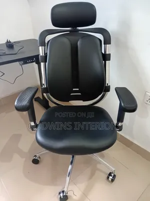 Electrical Adjustable Desk With Office Kidney Chair