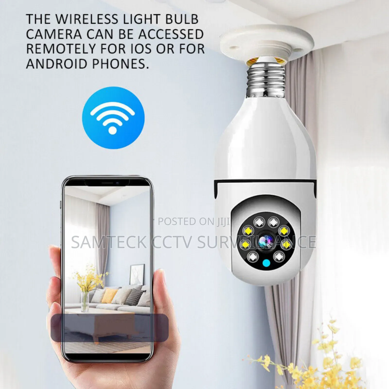Wifi Light Bulb Camera