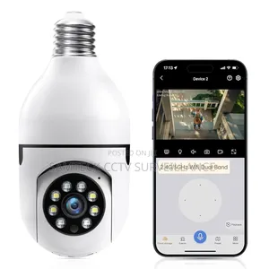 Wifi PTZ Bulb Camera