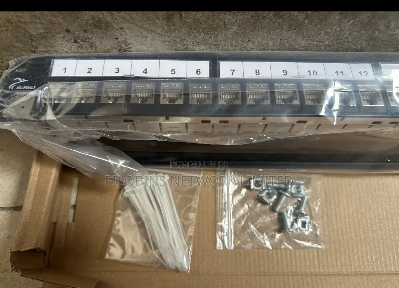 Millennals Cat6a FTP Patch Panels