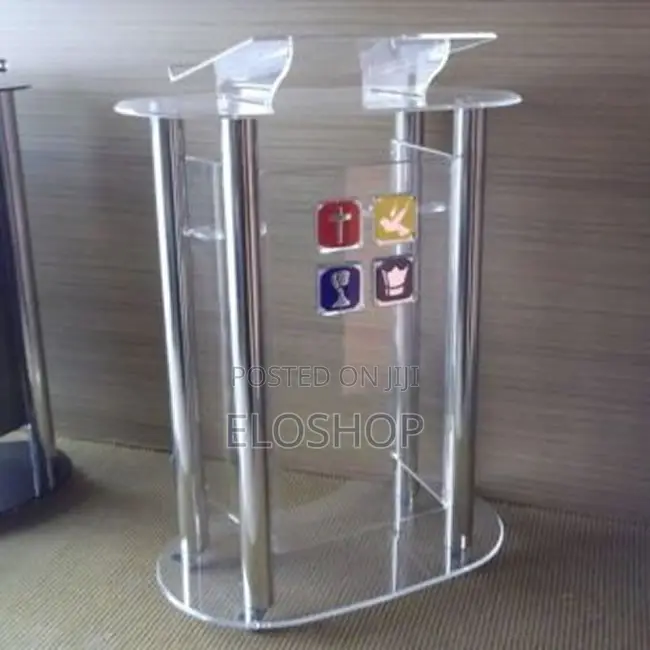 Four Pole Acrylic Pulpit