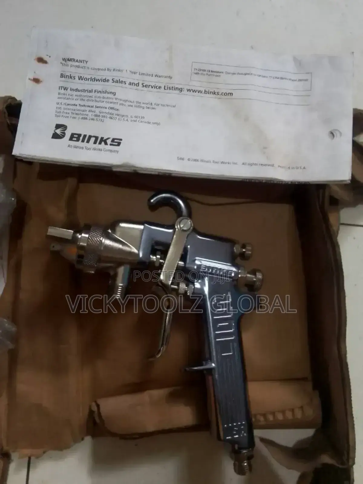Binks Model Spray Gun 2100v