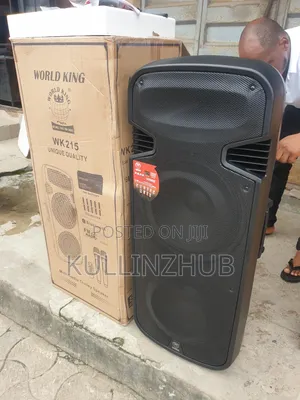 World King Double Speaker Public Address System With Mic