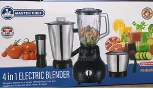 Master Chef 4-in-1 Stainless Steel Electric Blender