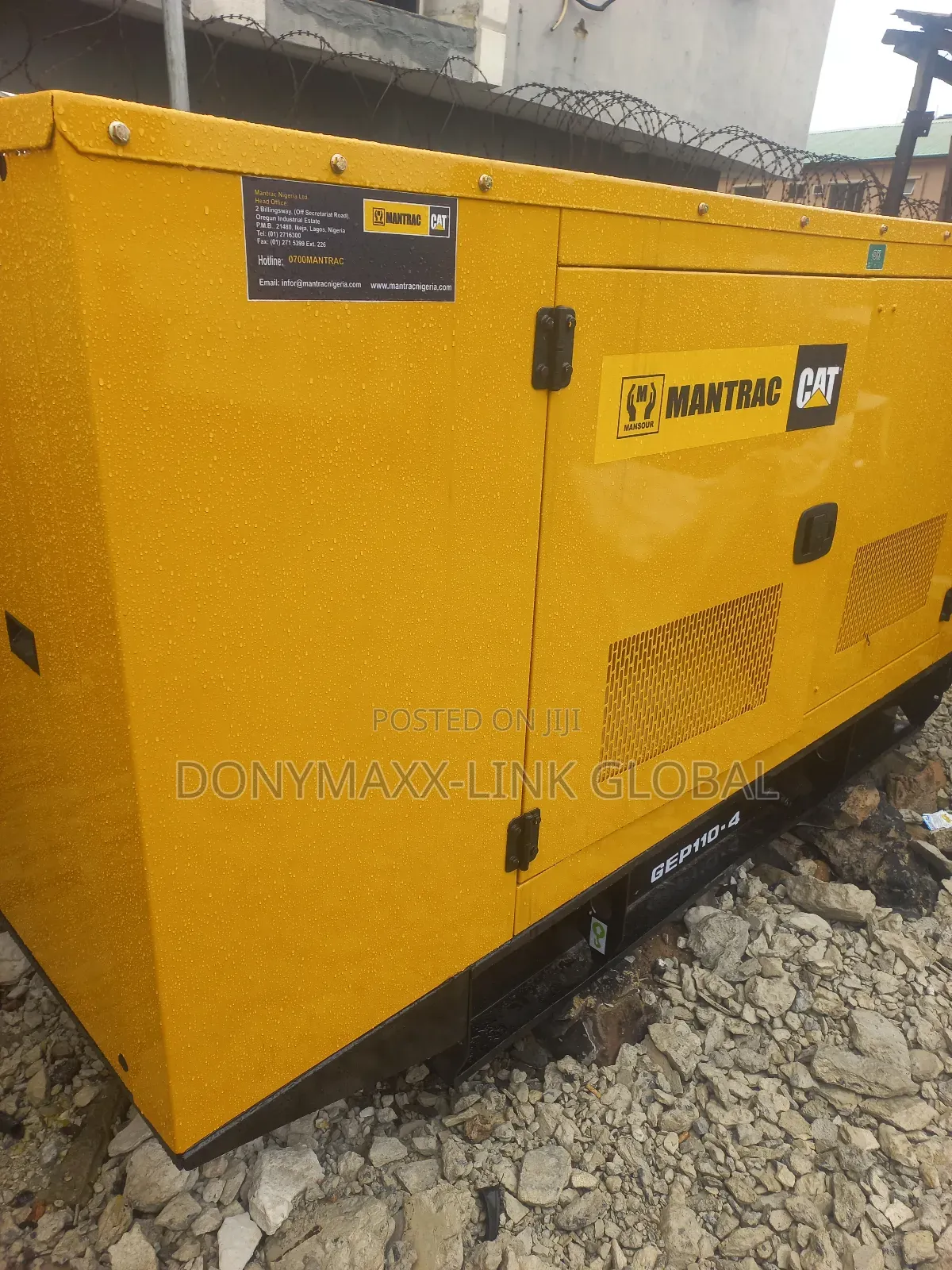 110 Mantrac Caterpillar Generator Perkins