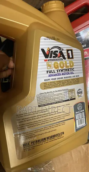 Fully Synthetic Visa Motor Oil