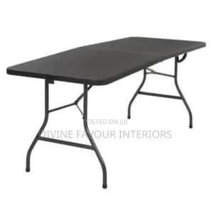 6ft Plastic Foldable Table - 6-8 Seater