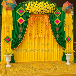 Haldi and Mehndi Function Decoration
