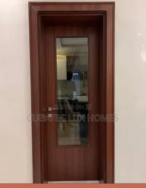 Kitchen Glass Wooden Door