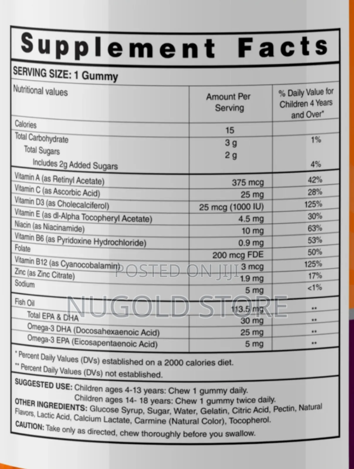 Immunboost Multivitamin And Omega3, Dha Epa *90 Gummies