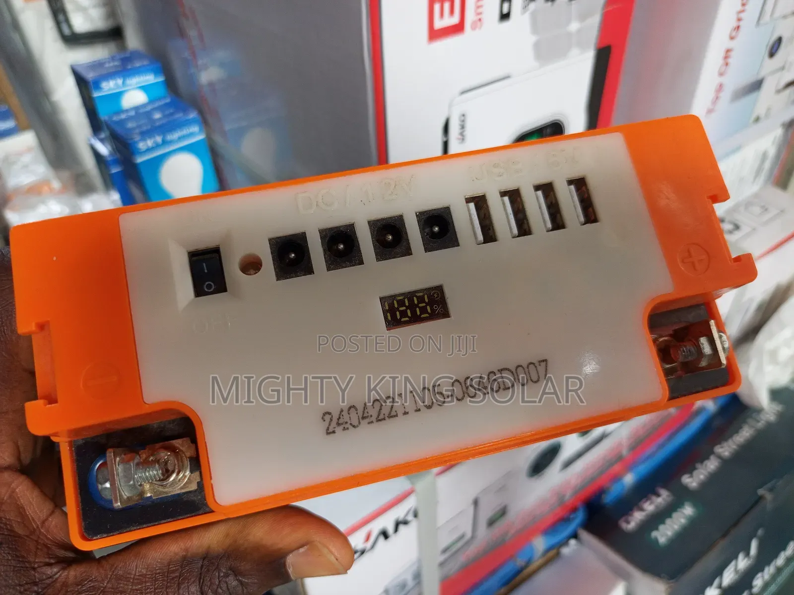 This Is Called Solar Power Gel Battery 12v