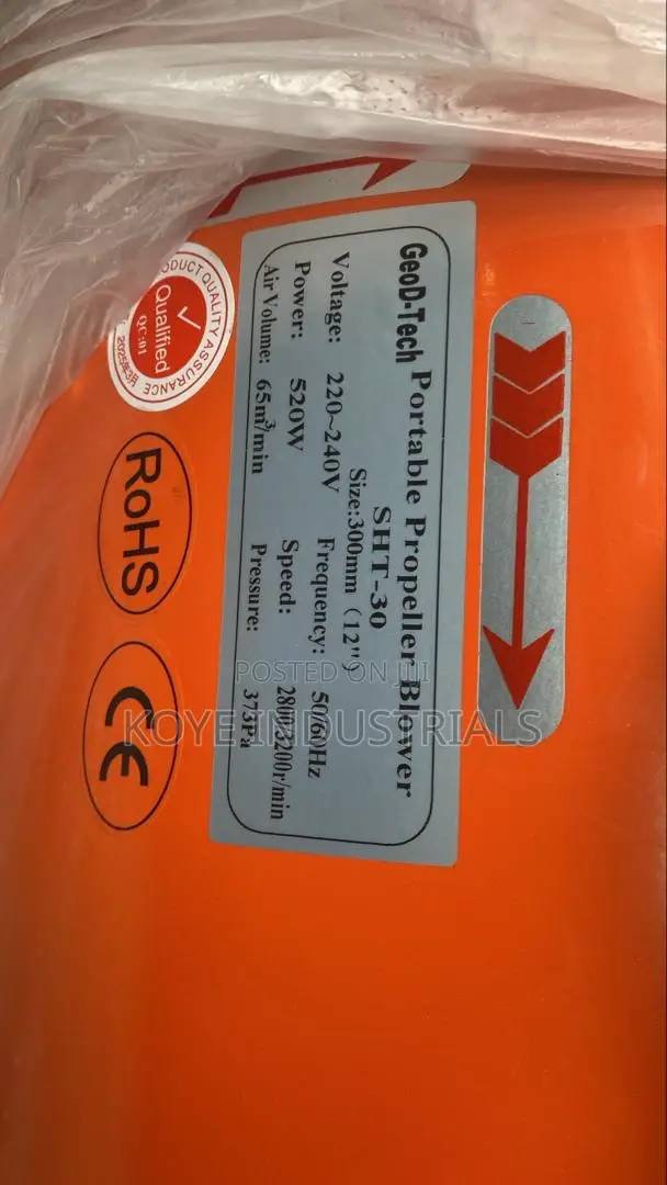 Portable Propeller Blower