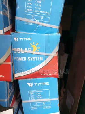 This Is What I Called Solar Power Generator 20ah