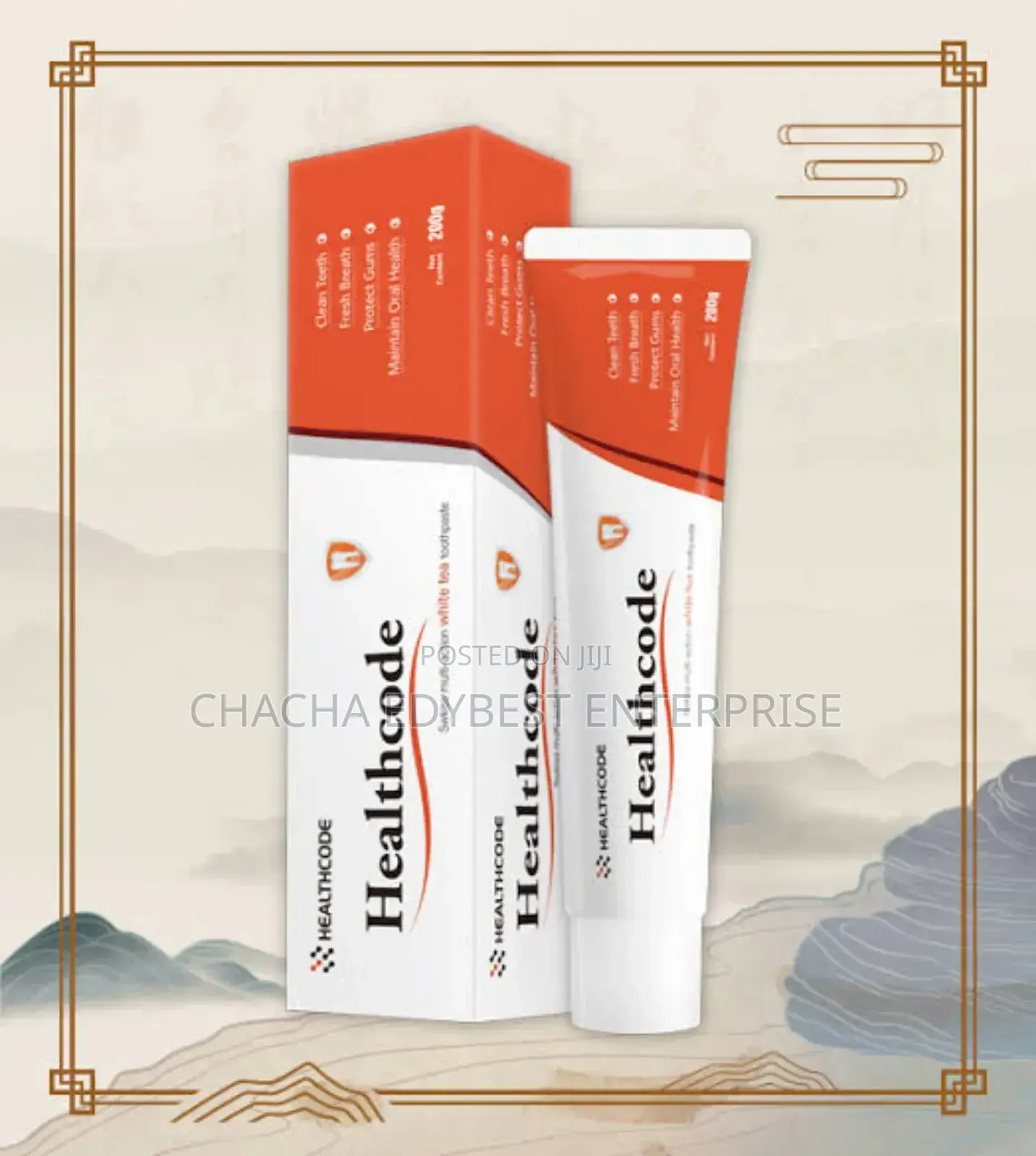 Health Code Multi - Action White Tea Toothpaste