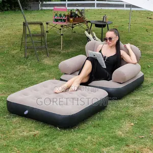 Inflatable Sofa With Leg Rest