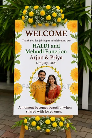 Haldi and Mehndi Function Decoration