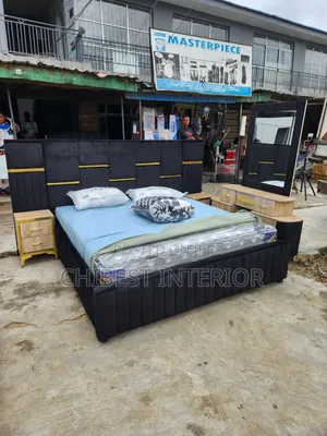 A Set of Brand New Family King Size Bed.